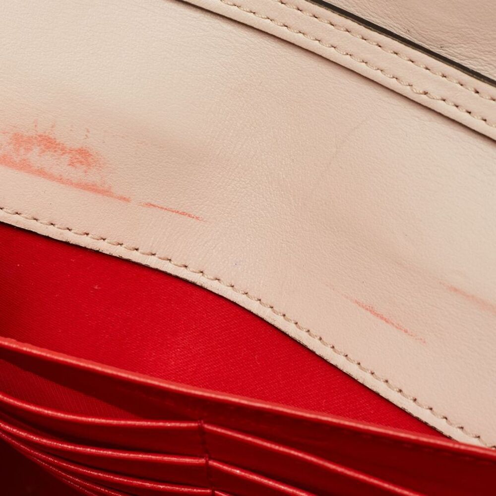 Christian Louboutin Paloma Embellished Leather And Patent Leather Chain Clutch - Picture 6 of 7
